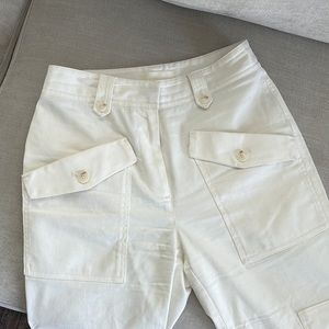 Anthropologie white pants